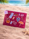 Enpapa Transparent Travel Makeup Bag Bikini Zipper 24x18 Cm