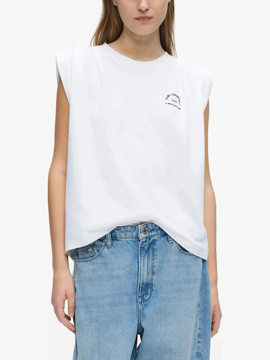 Karl Lagerfeld T-shirt Бял