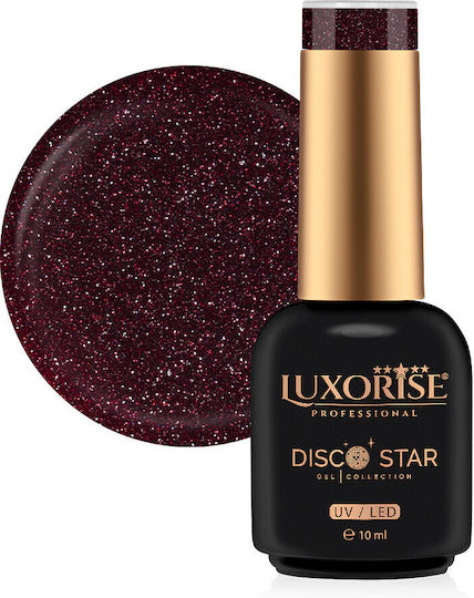 Luxorise Disco Star Ojă Pentru Unghii Cu Gel Disco Star - Retro Remix 10ml