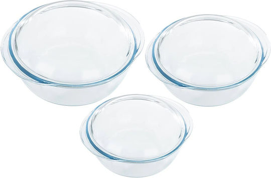 Pyrex Δοχείο Φαγητού Γυάλινο 1lt