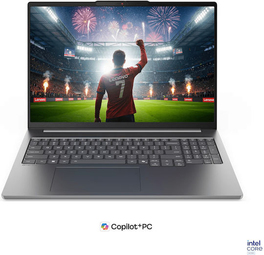 Lenovo IdeaPad Pro 5 16IPH11 16" OLED 120Hz Ultra 7-356H 32GB 1TB SSD GeForce RTX 5050 Windows 11 Home With 170W Charger Greek Keyboard