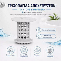 Shower & Sink Drain Hair Catcher Universal Tc-537