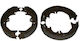 Ferodo Car Brake Shoe Set Rear Ø210mm Fsb4120
