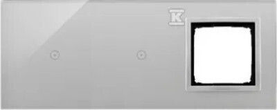 Simon Touch Frame Touch Panel S54 Touch 3 Modules 1 Touch Box + 1 Touch Box + 1 S54 Hole Silver Mgla