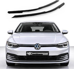 Φρυδάκια Μπροστινών Φαναριών Vw Golf Viii 8 19+ 2 Τεμάχια