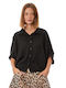 Long Sleeve Women's Shirt Black