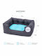 Animal Dog Bed Sofa Grey 58x46cm