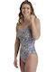 One Piece Swimsuit with Removable Padding Multicolour