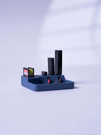 Usb & Sd Card Organizer Matte Blue
