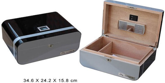 Sikarlan Sikarlan Holz Zigarrenbefeuchter 34.6x24.2x15.8cm