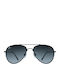 OJO Sunglasses Unisex Γυαλιά Ηλίου με Μαύρο Σκελετό και Μαύρο Ντεγκραντέ Φακό