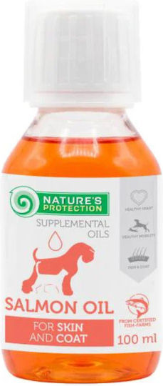 Nature's Protection Ulei De Somon Ulei De Somon Câine Și Pisică 100ml Pentru Consolidarea Organizației