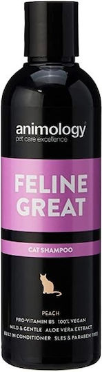 Animology Feline Great Cat Shampoo Peach Vegan 125ml