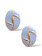 Touch Earrings Made of Steel 24 252 White