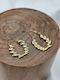 Earrings Made Of Gold Plated Steel E273