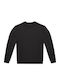 B&C Мъжки рекламен суитшърт Black