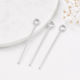 Grana Components Silver Earring Findings Size Choice 25mm