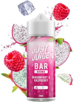 Just Juice Shot de aromă 24ml/120ml 1 buc Dragonfruit și Raspberry