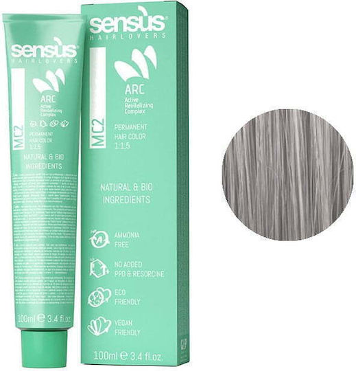Sensus Mc2 Vopsea Permanentă pentru Păr fără Amoniac 9.01 Cold Natural Very Light Blonde 100ml