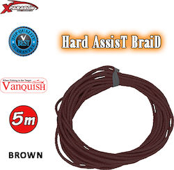 X-Paragon Hard Assist Braid Brown 0.75mm Fishing Filament