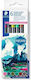 Staedtler Drawing Markers 6mm Thin Double-Tipped Set 6 Colours