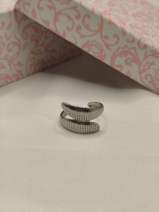 Women's Ring from Gold Plated Steel