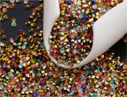 Pietre Decorative Tip Diamant 20gr Multicolore