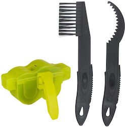 Dunlop 3-teilige Fahrradreinigungsbürstenset Schwarz Dunlop 3-teilige Fahrradreinigungsbürstenset Schwarz