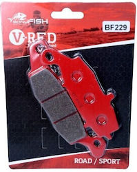 Motorcycle Brake Pads Organic Kawasaki VN 1500 Without ECE
