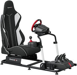 Huzaro Steering Wheel Base Pedal Cockpit Sim Racing Adjustable Seat Black Speed 5.5 5900415031529 Huzaro Steering Wheel Base Pedal Cockpit Sim Racing Adjustable Seat Black Speed 5.5 5900415031529