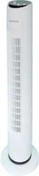 Niaros Tower Fan 45W With Remote Control White Niaros Tower Fan 45W With Remote Control White