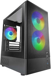 Mars Gaming MC-ONYX Gaming Mini Tower με Πλαϊνό Παράθυρο Mars Gaming MC-ONYX Gaming Mini Tower με Πλαϊνό Παράθυρο