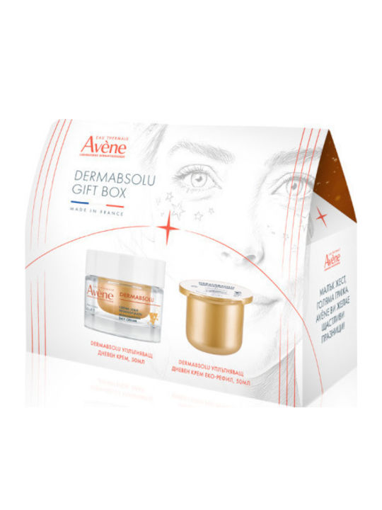 Set cremă de zi fermitate Avène Dermabsolu 50ml + Rezerve cremă de zi 50ml