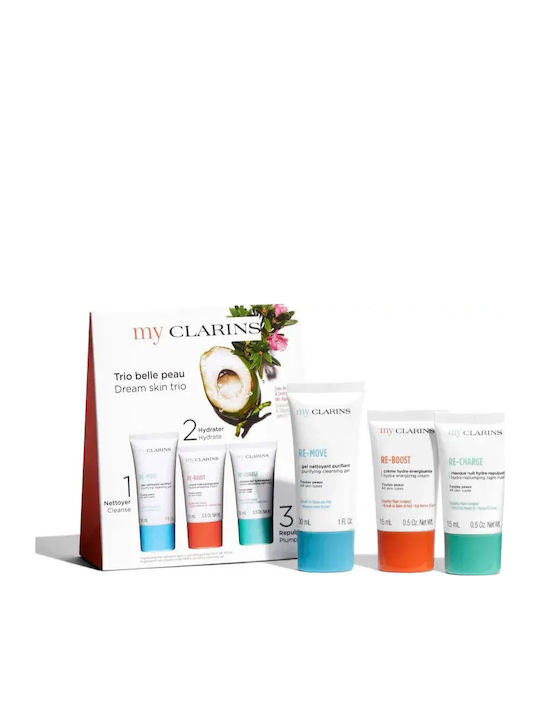 Clarins My Clarins Dream Skin Trio Подаръчен комплект за млада кожа Clarins My Clarins Dream Skin Trio Подаръчен комплект за млада кожа