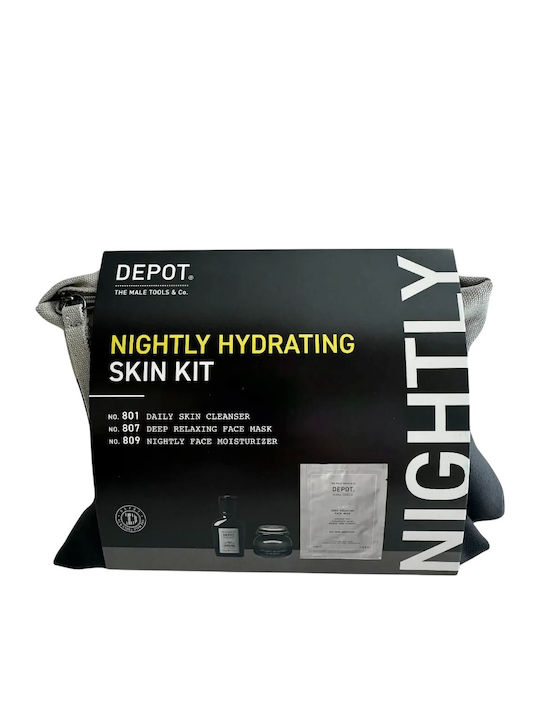 Depot Hautpflege-Set 800 Skin Specifics No 809 Feuchtigkeitsspendende Nachtcreme Gesicht 65 Ml + 800 Skin Specifics No 801 Aktivkohle Detox-Reinigungs-Gel Gesicht 50 Ml + 800 Skin Specifics No Depot Hautpflege-Set 800 Skin Specifics No 809 Feuchtigkeitsspendende Nachtcreme Gesicht 65 Ml + 800 Skin Specifics No 801 Aktivkohle Detox-Reinigungs-Gel Gesicht 50 Ml + 800 Skin Specifics No