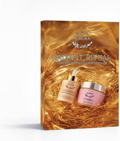 Aurora Natural Aurora Box Set Radiant Ritual Σετ Περιποίησης για Ενυδάτωση & Λάμψη