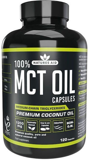 Natures Aid Mct Oil Capsules Natures Aid 120 Capsules
