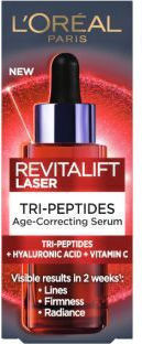 L'Oreal Paris D.revitalift Laser Анти-ейдж Серум за лице с пептиди и хиалуронова киселина за блясък и стягане 30ml