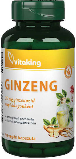 Vitaking Ginseng Extrakt 100 Mg Vitaking 60 Kapseln
