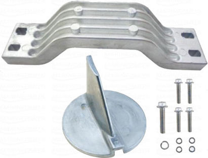 Σετ Ανόδου Αλουμινίου Yamaha 150-200 Hp 6g5-45251-02al