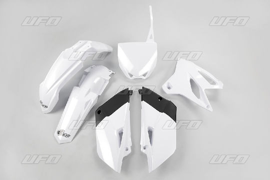 UFO Motorcycle Plastic Kit for Keeway Easy for Yamaha YZ 85 White