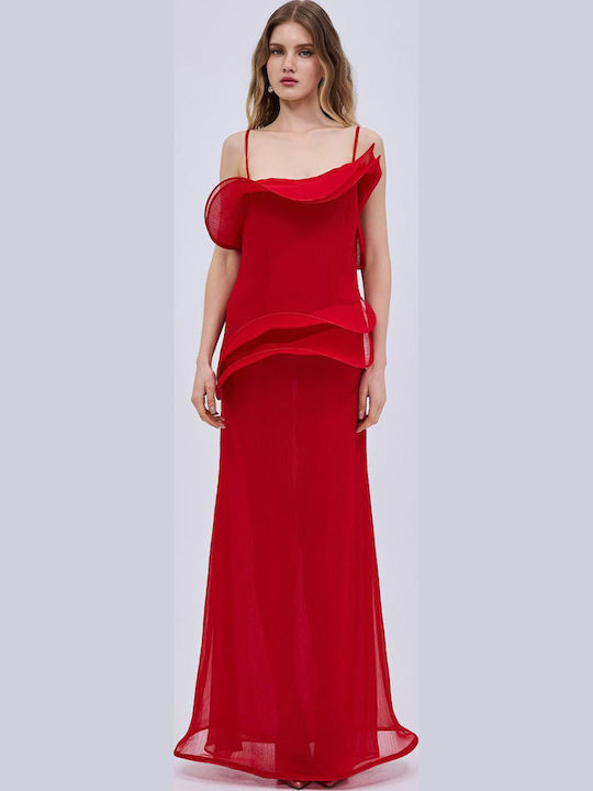 Summer Maxi Dress Red