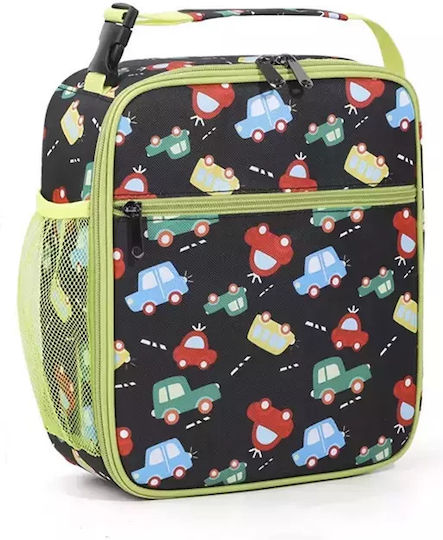Cars School Insulated Kids' Lunch Handbag