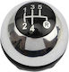 Fast Fast Fiat 500 Schaltknopf Silber