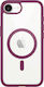 Zanaé Magsafe Case Iphone 16e Flexible Contour Raised Camera Purple