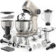 Sencor Küchenmaschine 1500W mit Rostfreiem Schüssel 5,5l Weiße