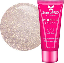 SensoPro Modella Falsche Nagelgel Champagner Go...