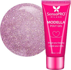 SensoPro Modella Gel Νυχιών Taupe Gold 30ml