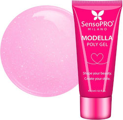 SensoPro Gel Νυχιών Pink Sheen 15ml