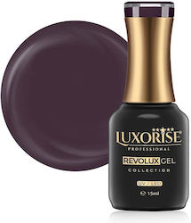 Luxorise Gel Nail Polish Dark Velvet 15ml